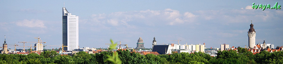 Leipzig Skyline