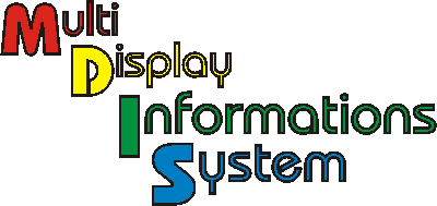 MDIS Multidisplay Informationssystem Supermarkt Reisebüro Immobilienmakler